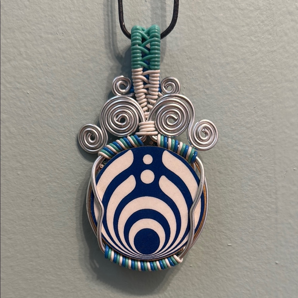 One of a kind bassnectar necklace